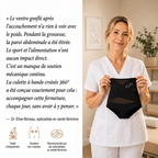 Culotte gainante à bande croisée 360°