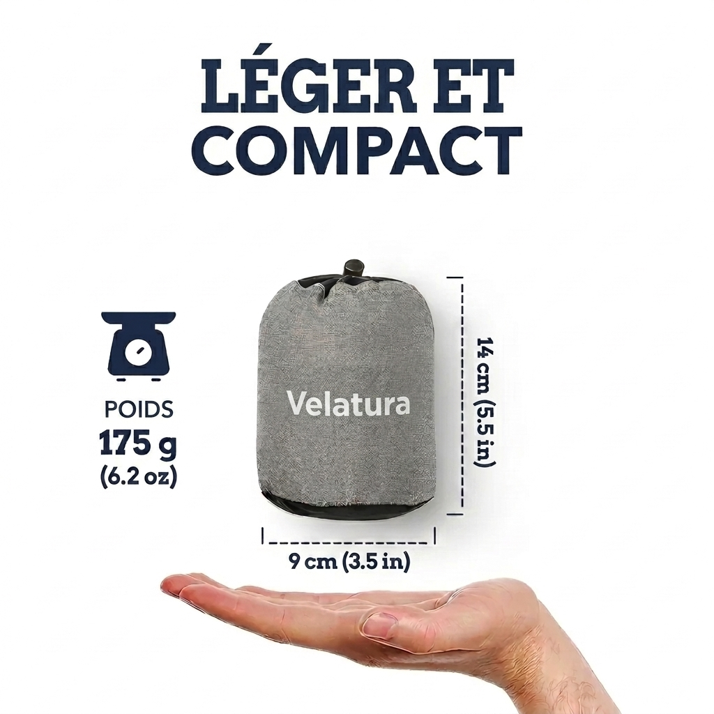 Oreillers de Matelas Gonflable et compact