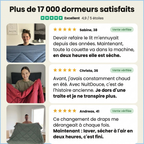 Couverture NuitDouce® - La couette 2-en-1.