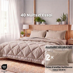 Couverture NuitDouce® - La couette 2-en-1.