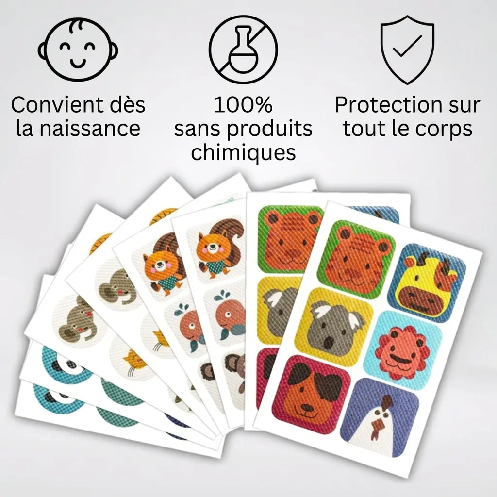 Autocollant P'tit Gardien anti-moustique