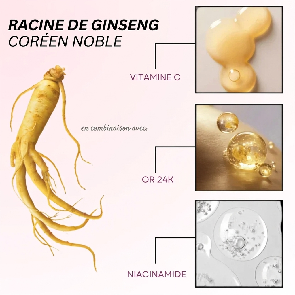 Sérum pour le visage 24K Gold