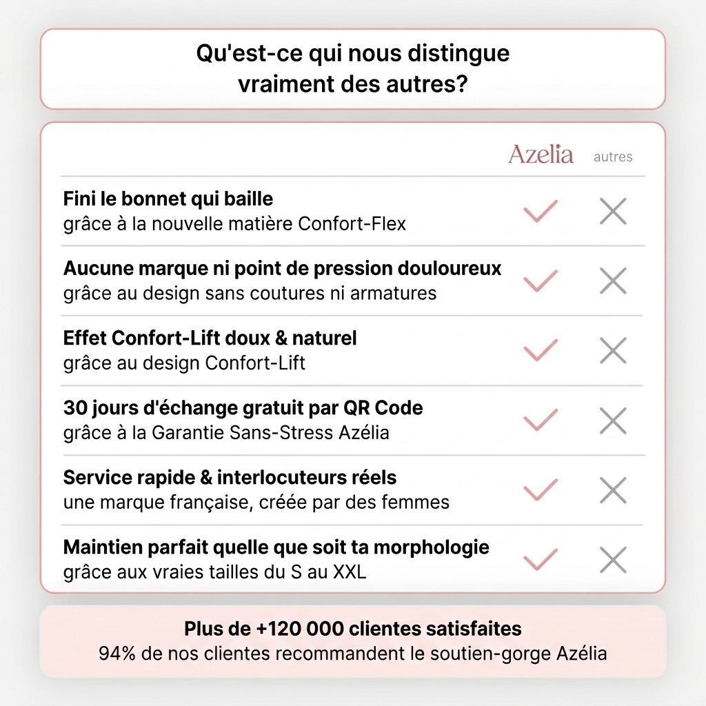 Soutien-gorge Azélia — Sans couture ni armature