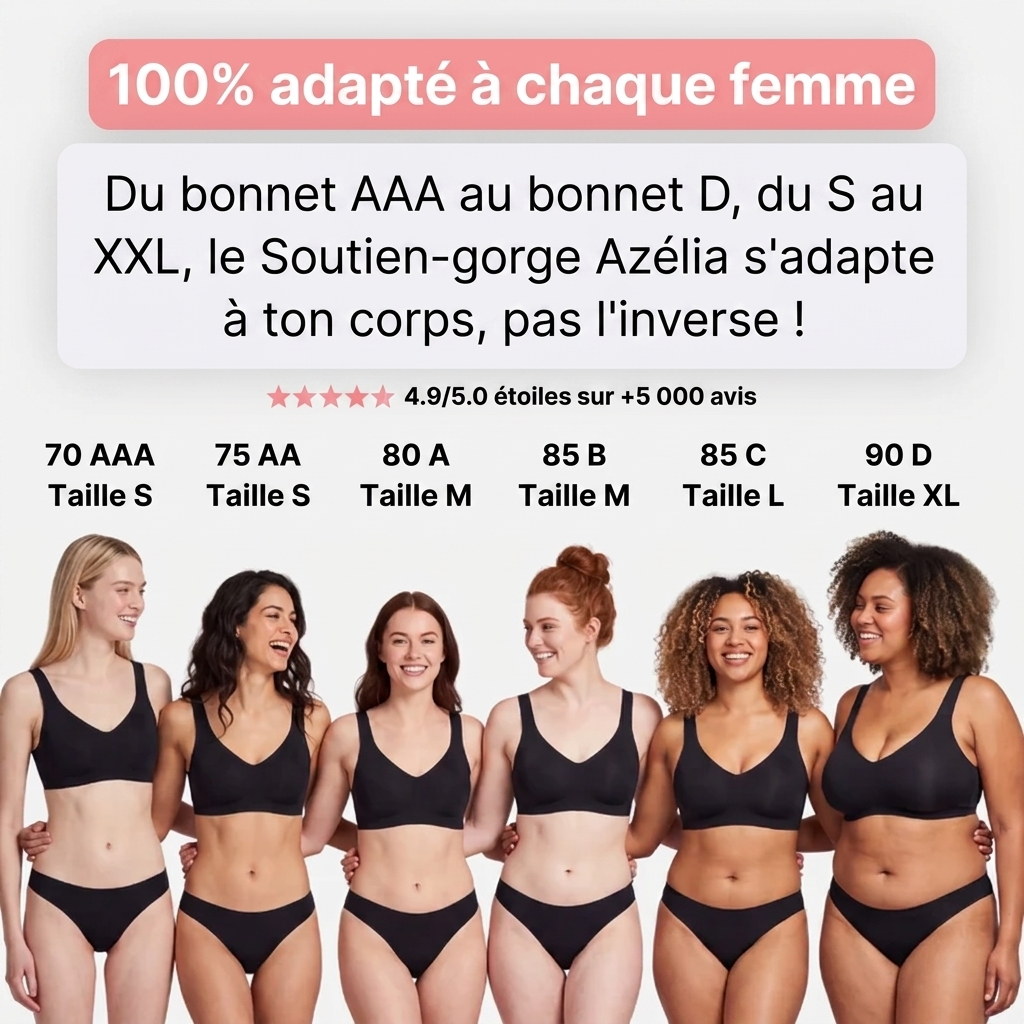 Soutien-gorge Azélia — Sans couture ni armature